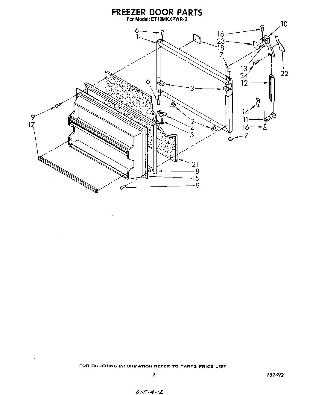 06 - FREEZER DOOR