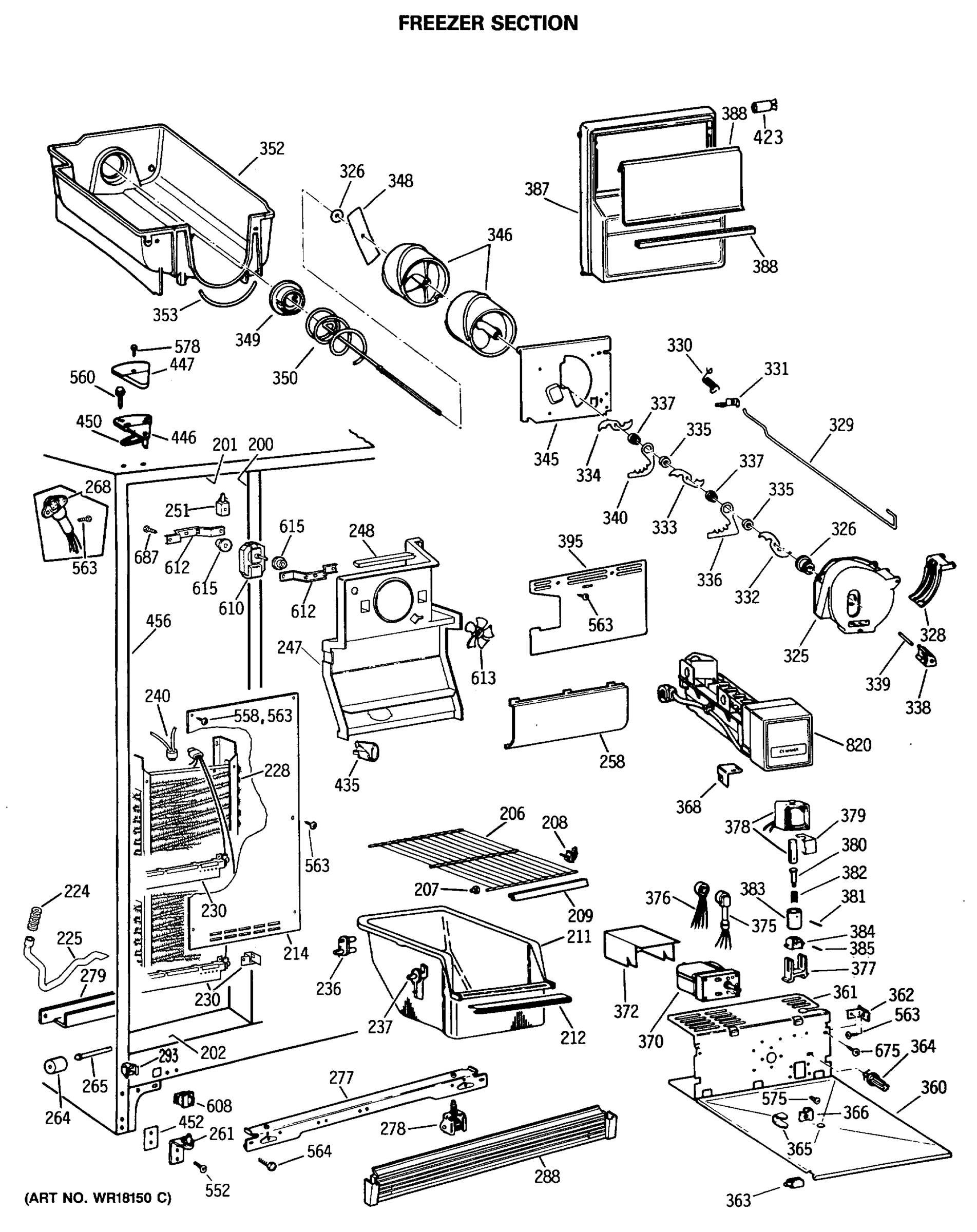 FREEZER SECTION