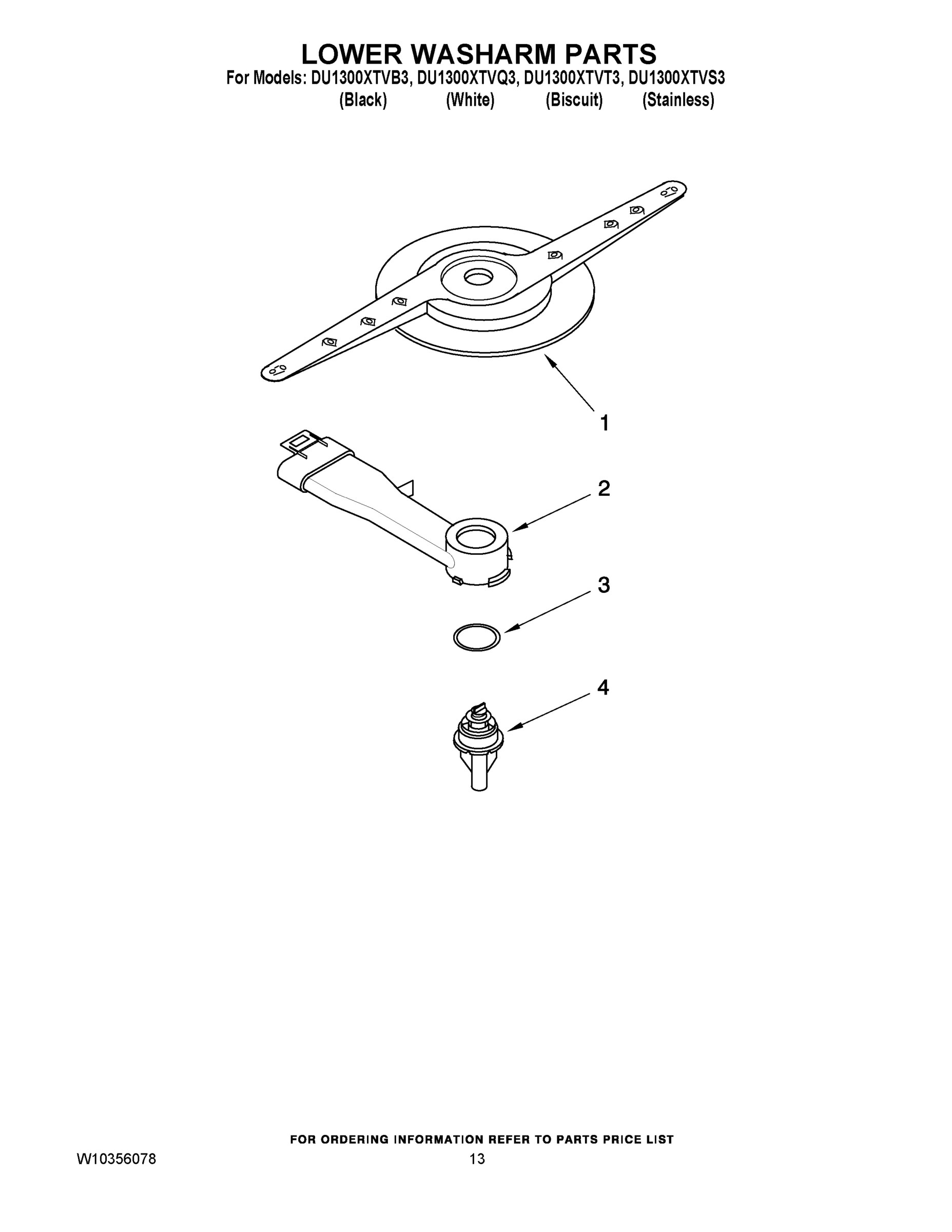 11 - LOWER WASHARM PARTS