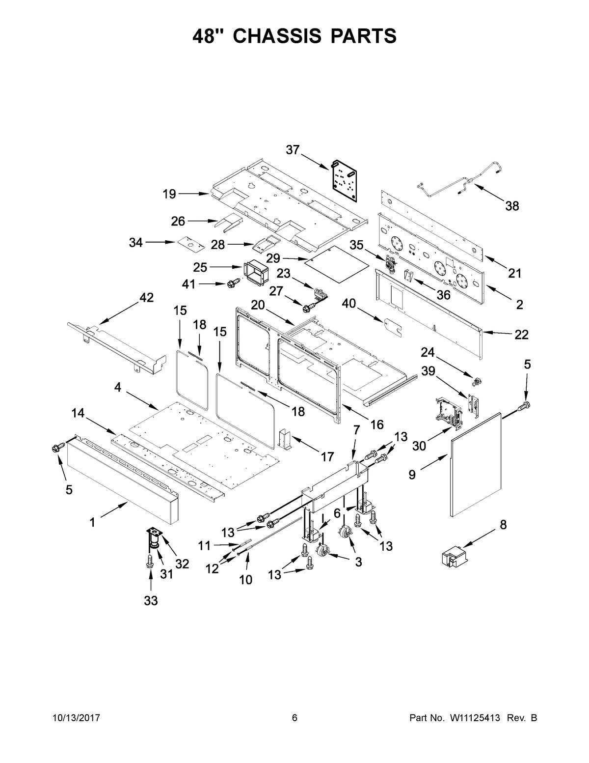 04 - 48" CHASSIS PARTS