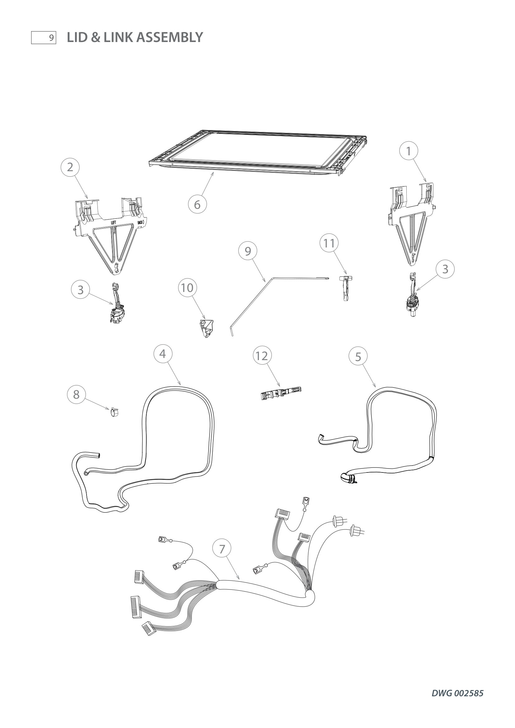 LID & LINK ASSEMBLY
