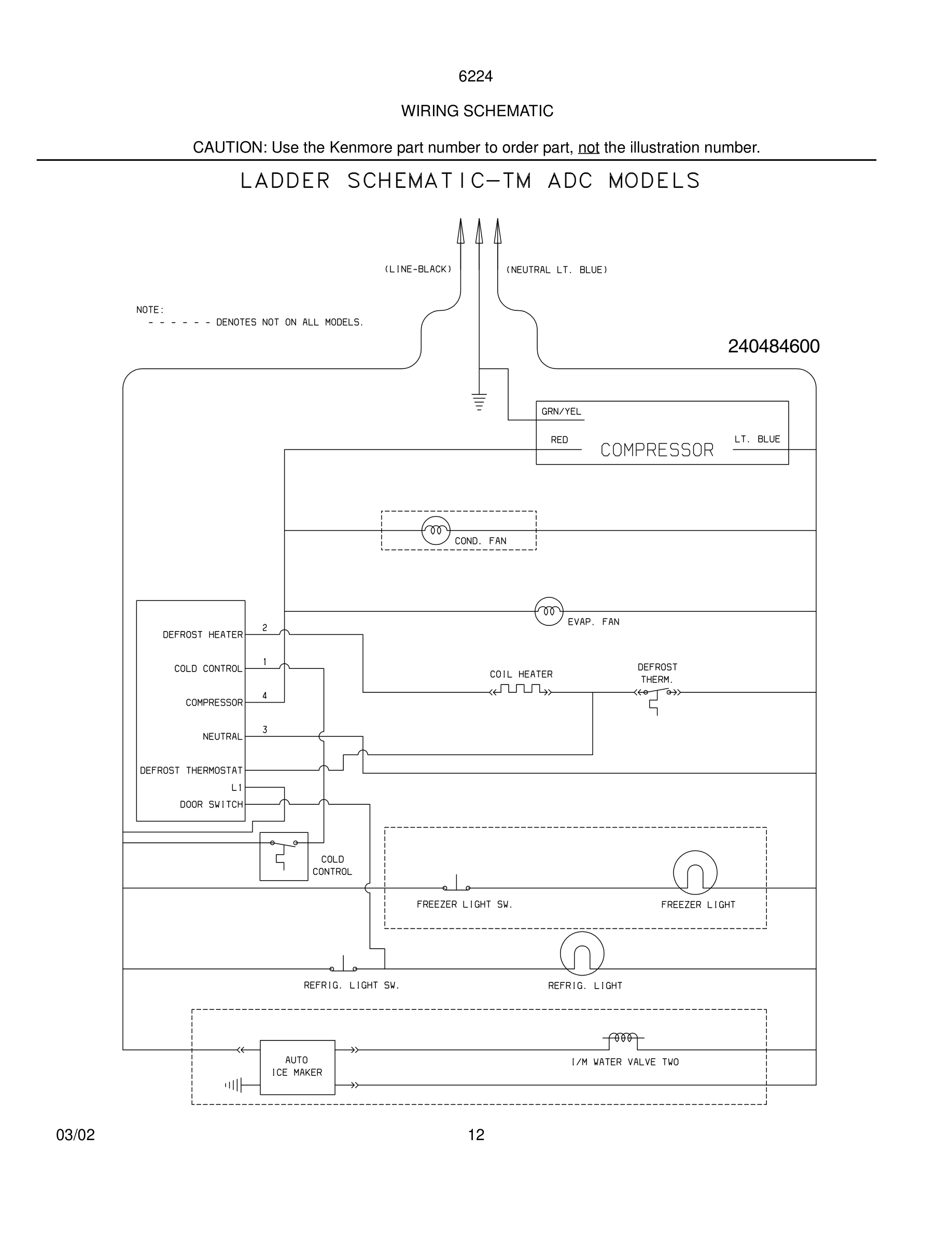 12 - WIRING SCHEMATIC