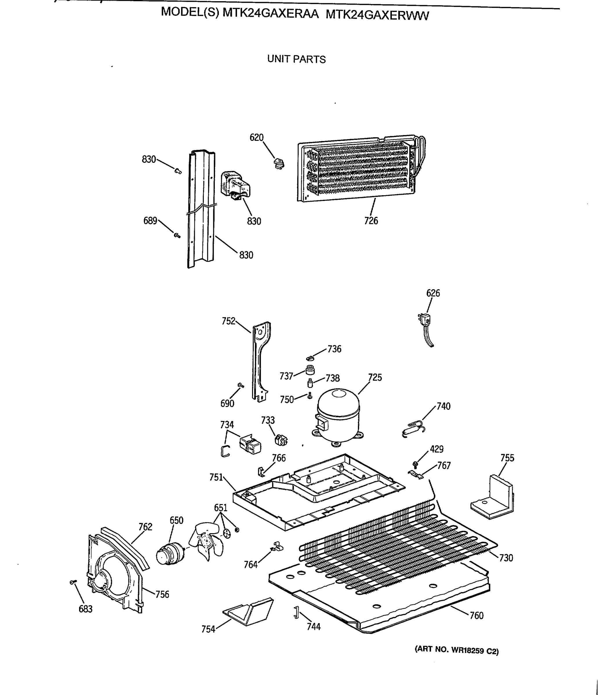UNIT PARTS