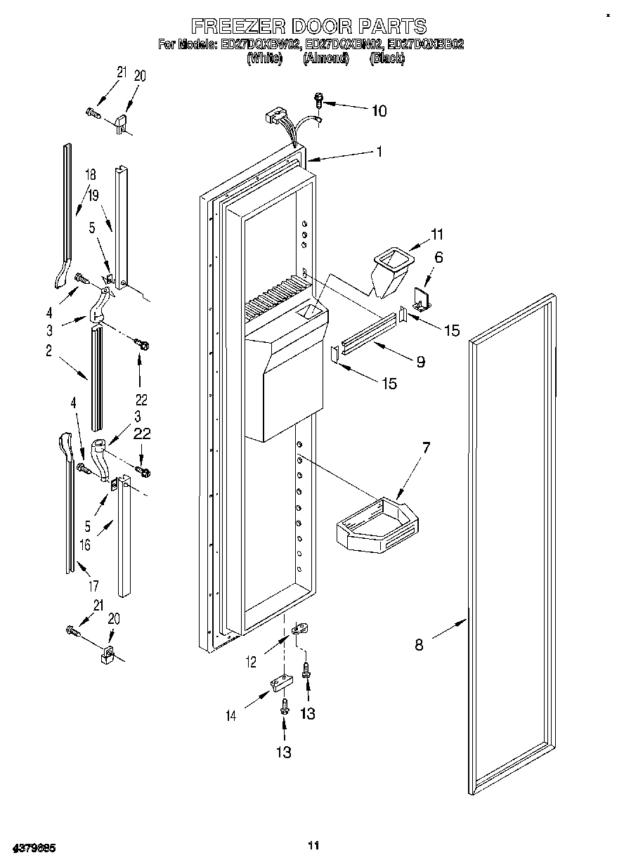 07 - FREEZER DOOR