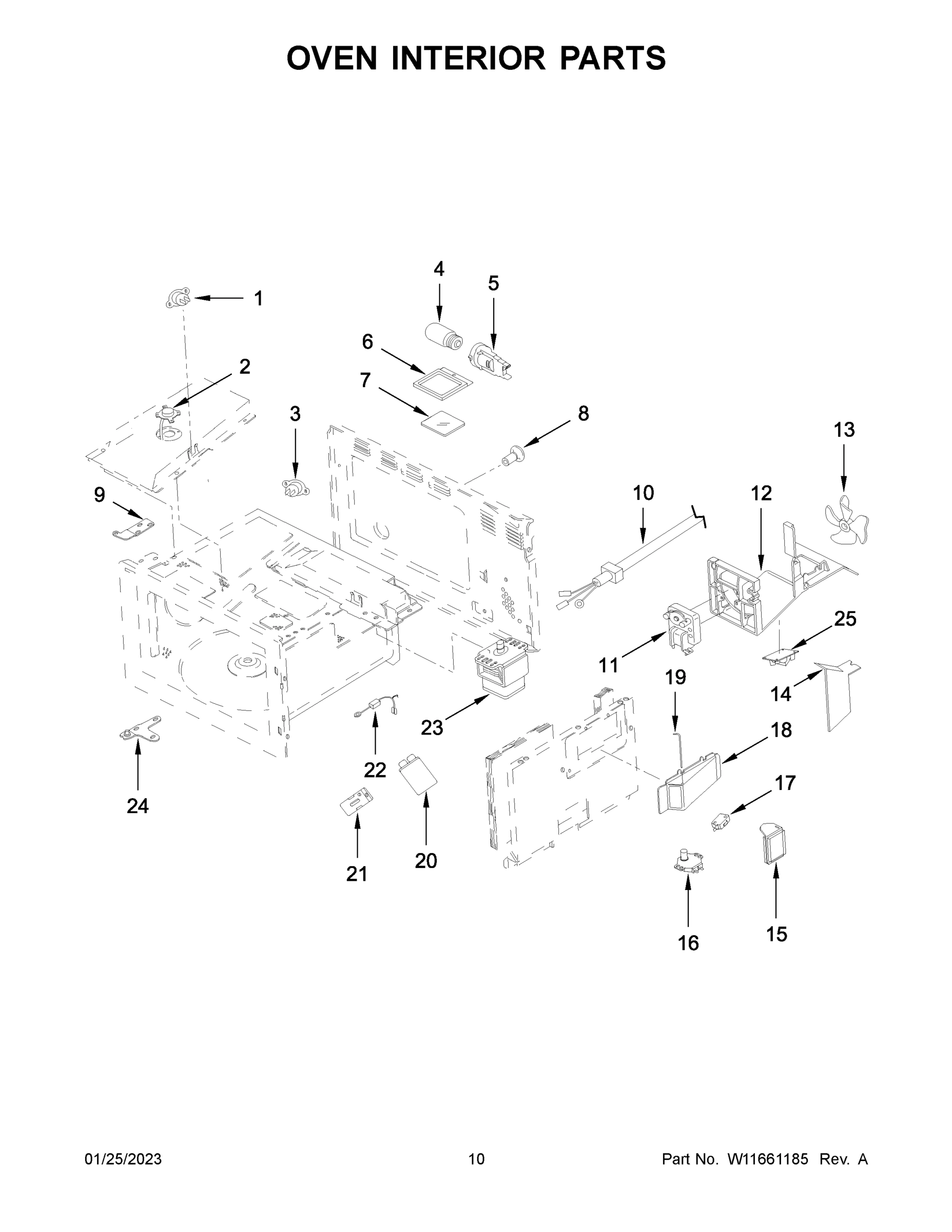06 - OVEN INTERIOR PARTS