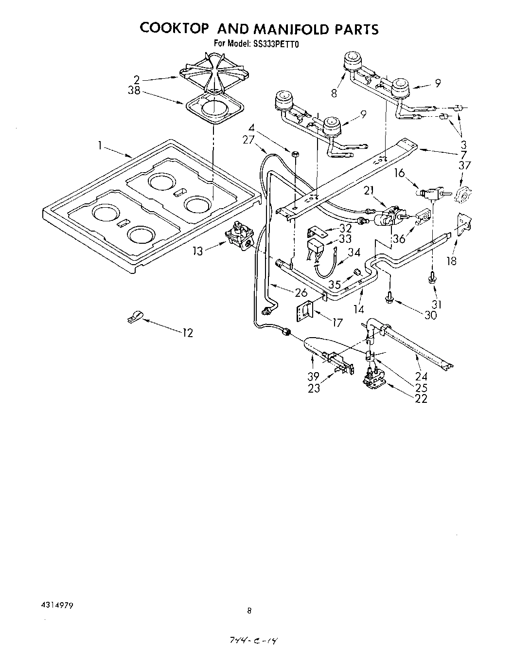 06 - COOK TOP AND MANIFOLD