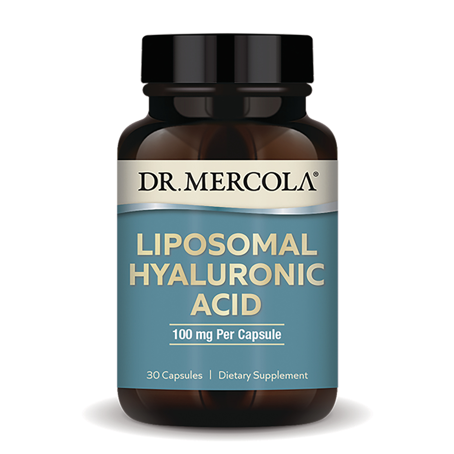 Dr. Mercola Liposomal Hyaluronic Acid Supplement Vitamin | 100 mg | 30 Caps