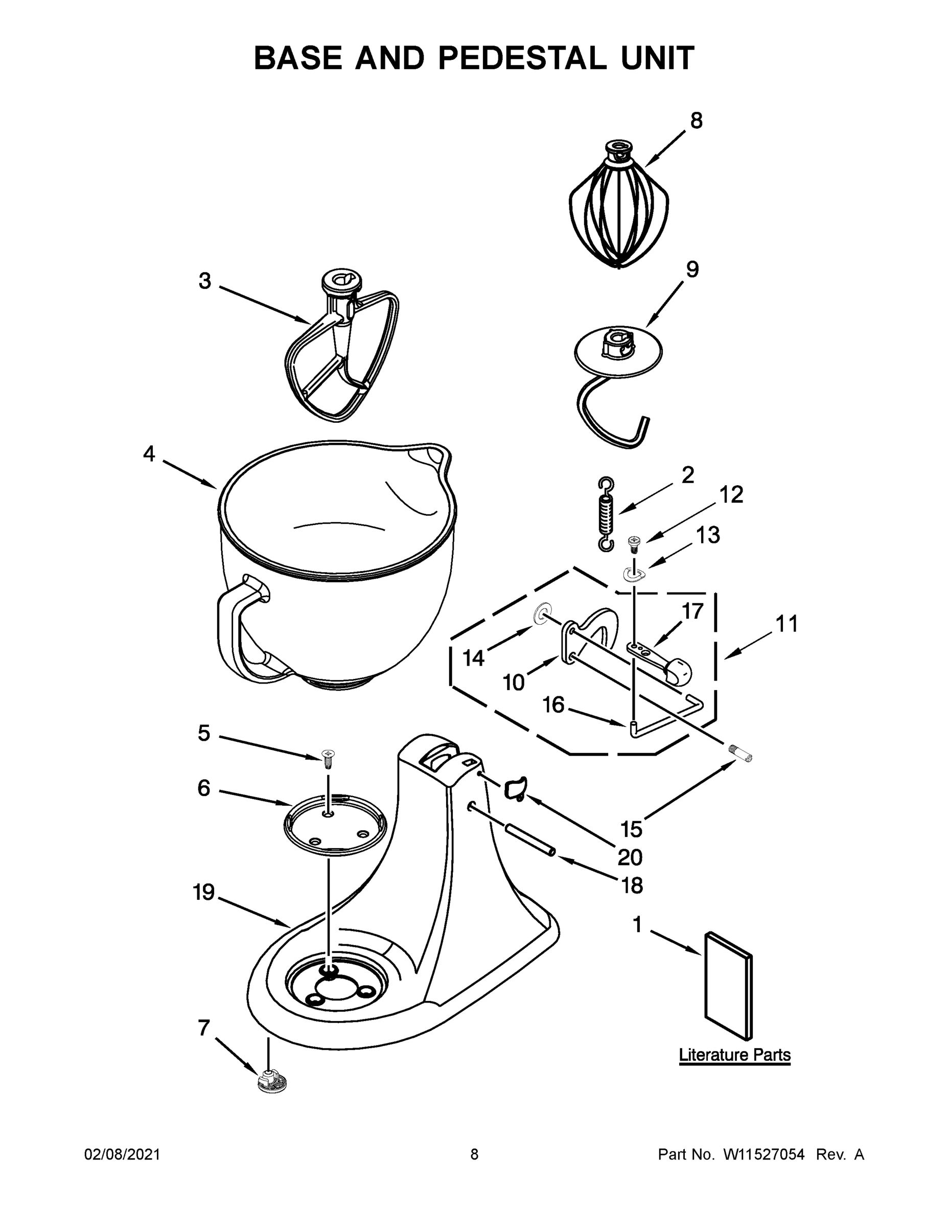 05 - BASE AND PEDESTAL UNIT