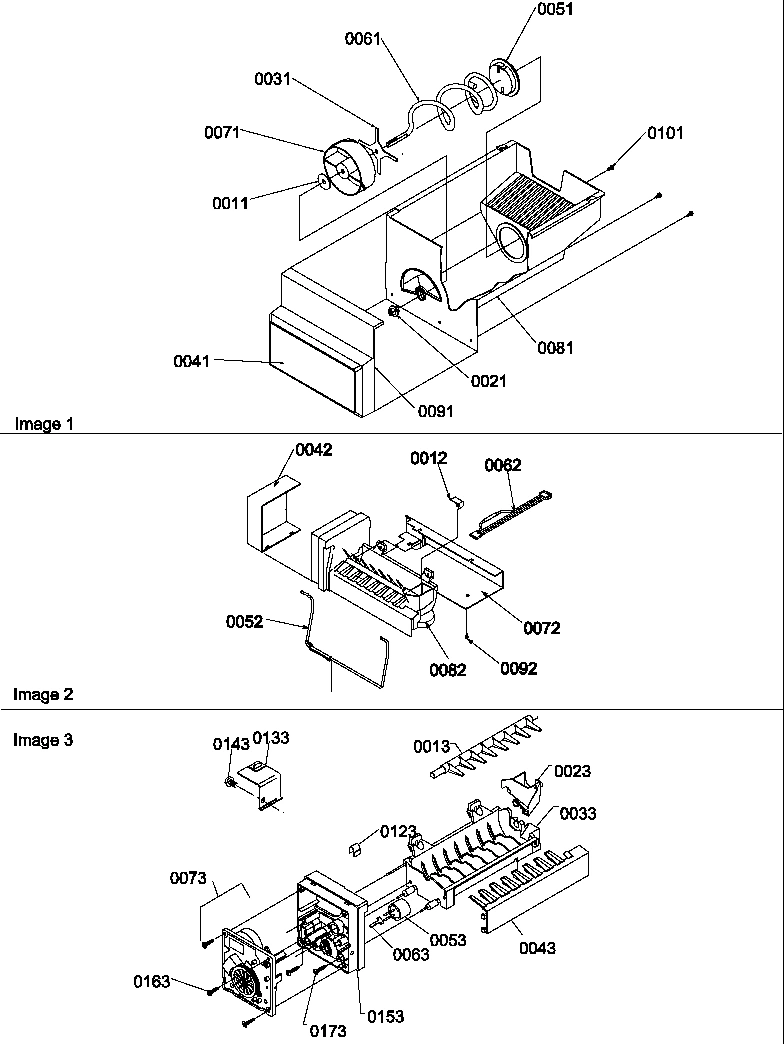 07 - ICE BUCKET AUGER, IM & IM PARTS