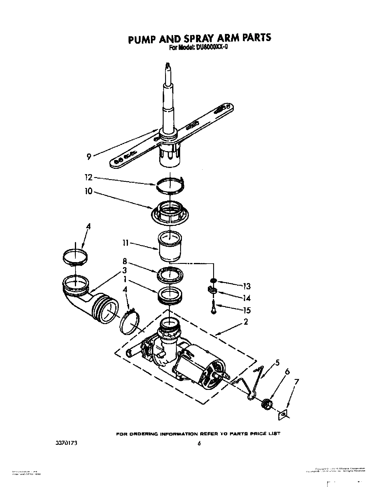 05 - PUMP AND SPRAY ARM