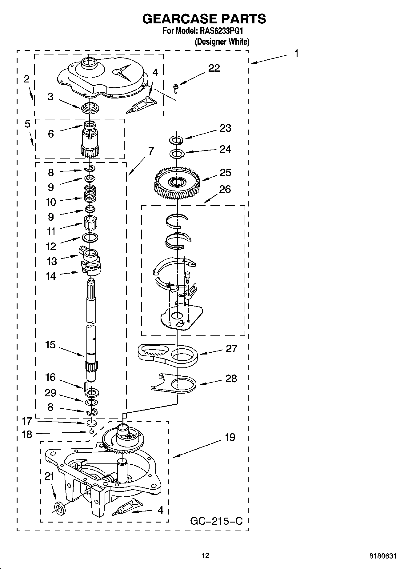08 - GEARCASE PARTS
