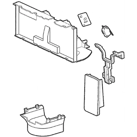 ADW73149906 LG Funnel Assembly