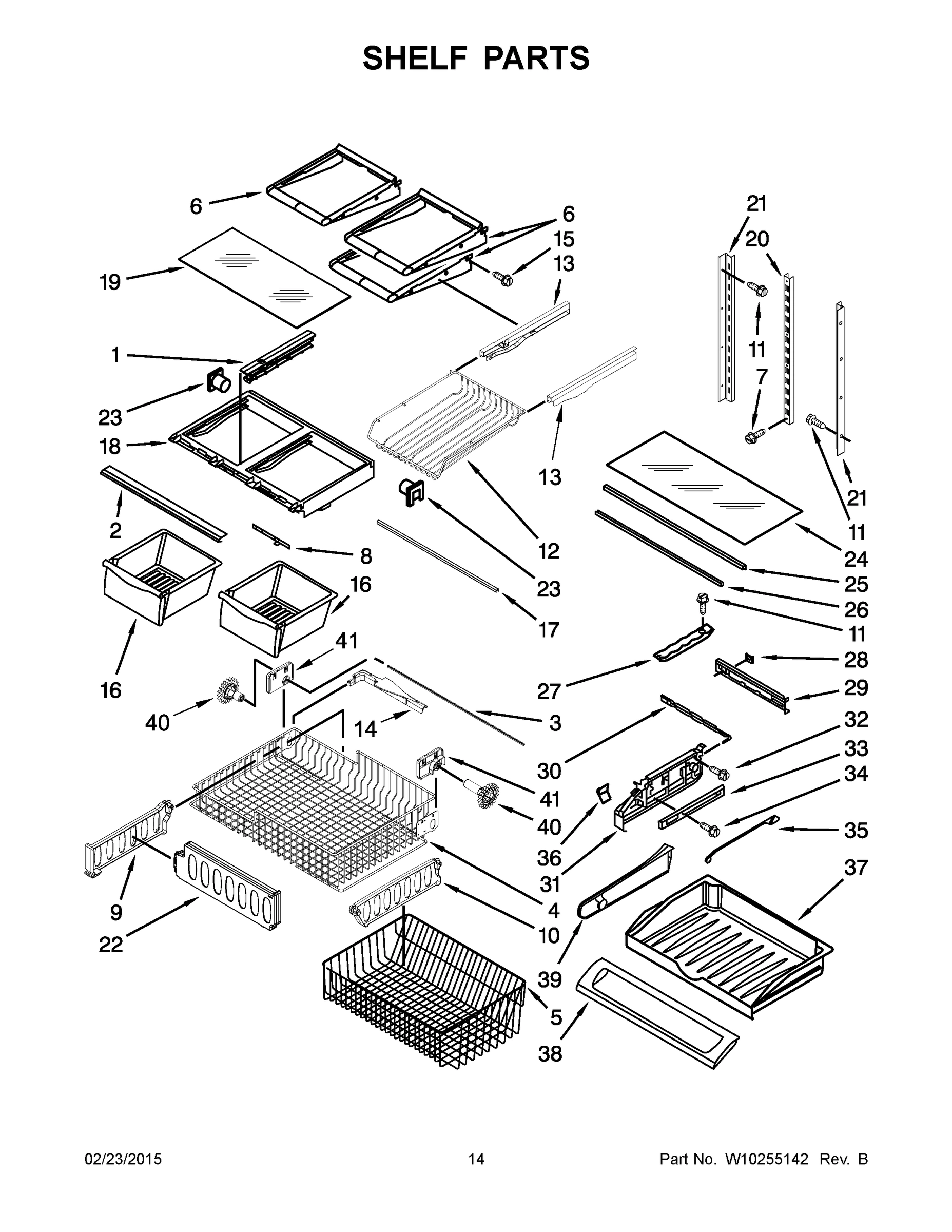 08 - SHELF PARTS