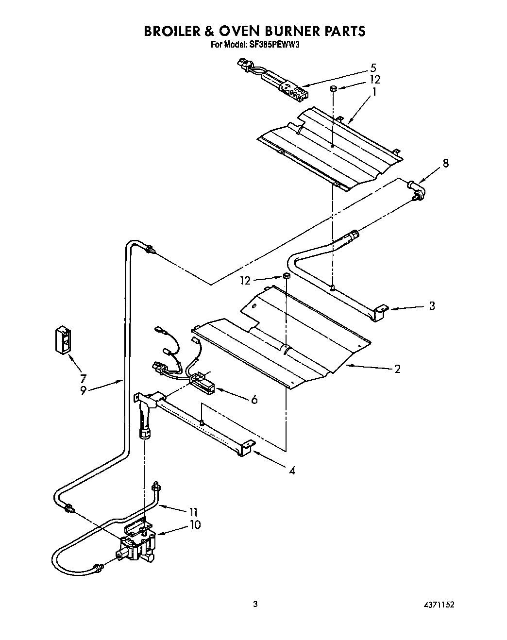 03 - BROILER AND OVEN BURNER