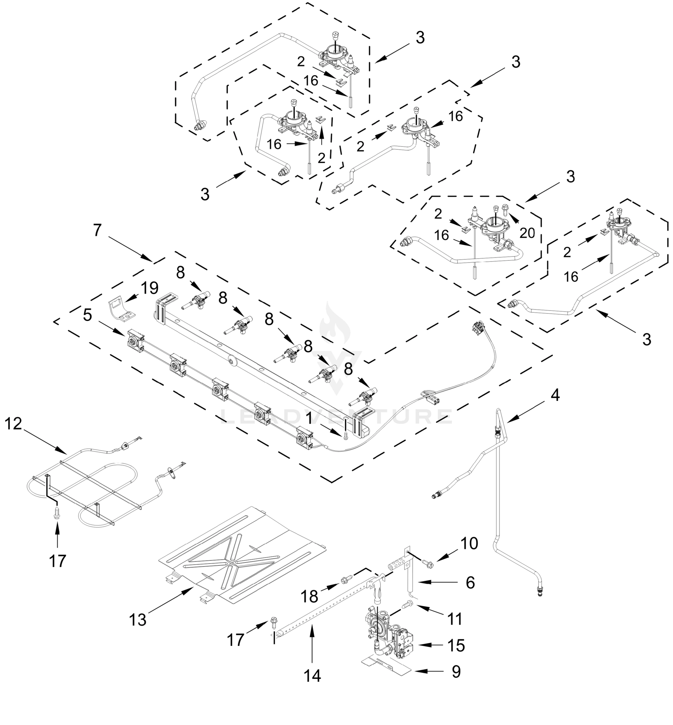 MANIFOLD PARTS