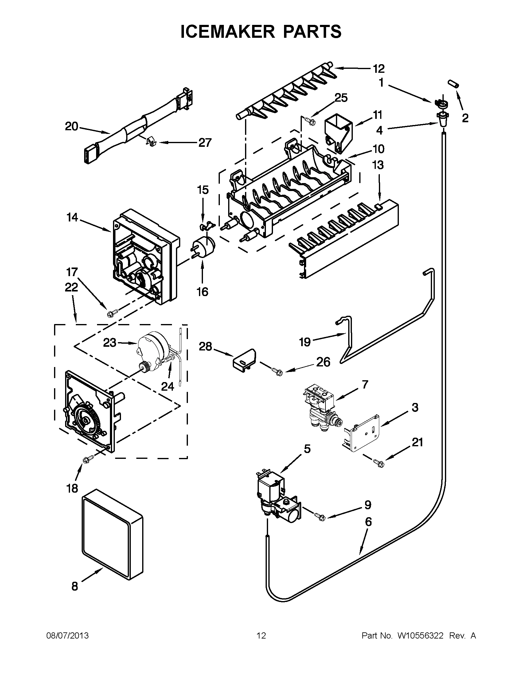 06 - ICEMAKER PARTS