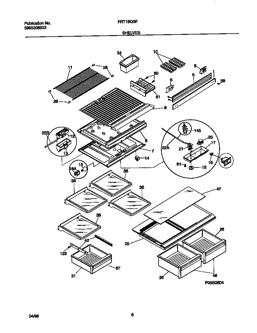 04 - SHELVES/CONTROLS