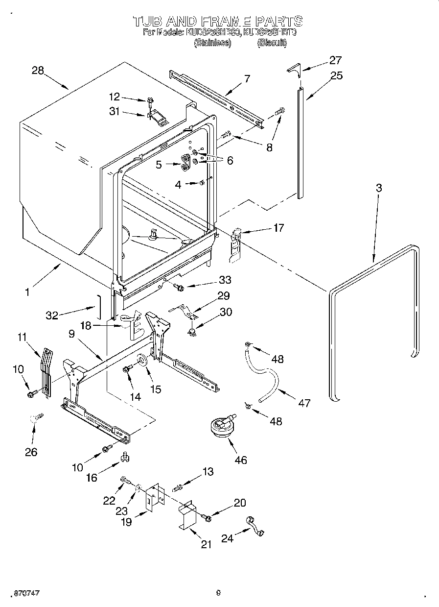 08 - TUB AND FRAME