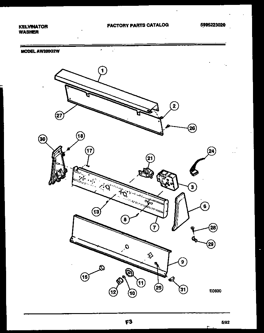 05 - CONSOLE AND CONTROL PARTS