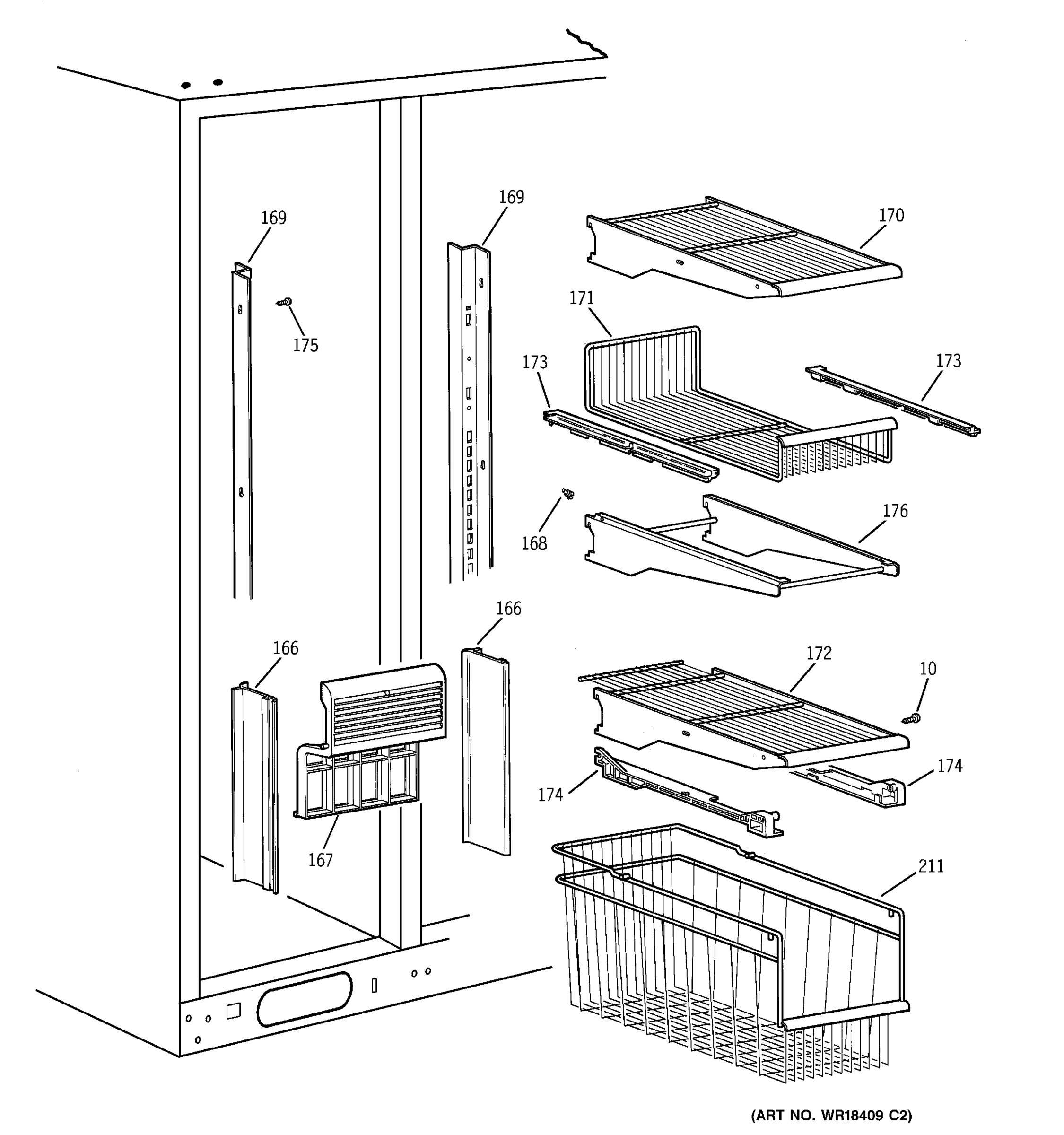 FREEZER SHELVES