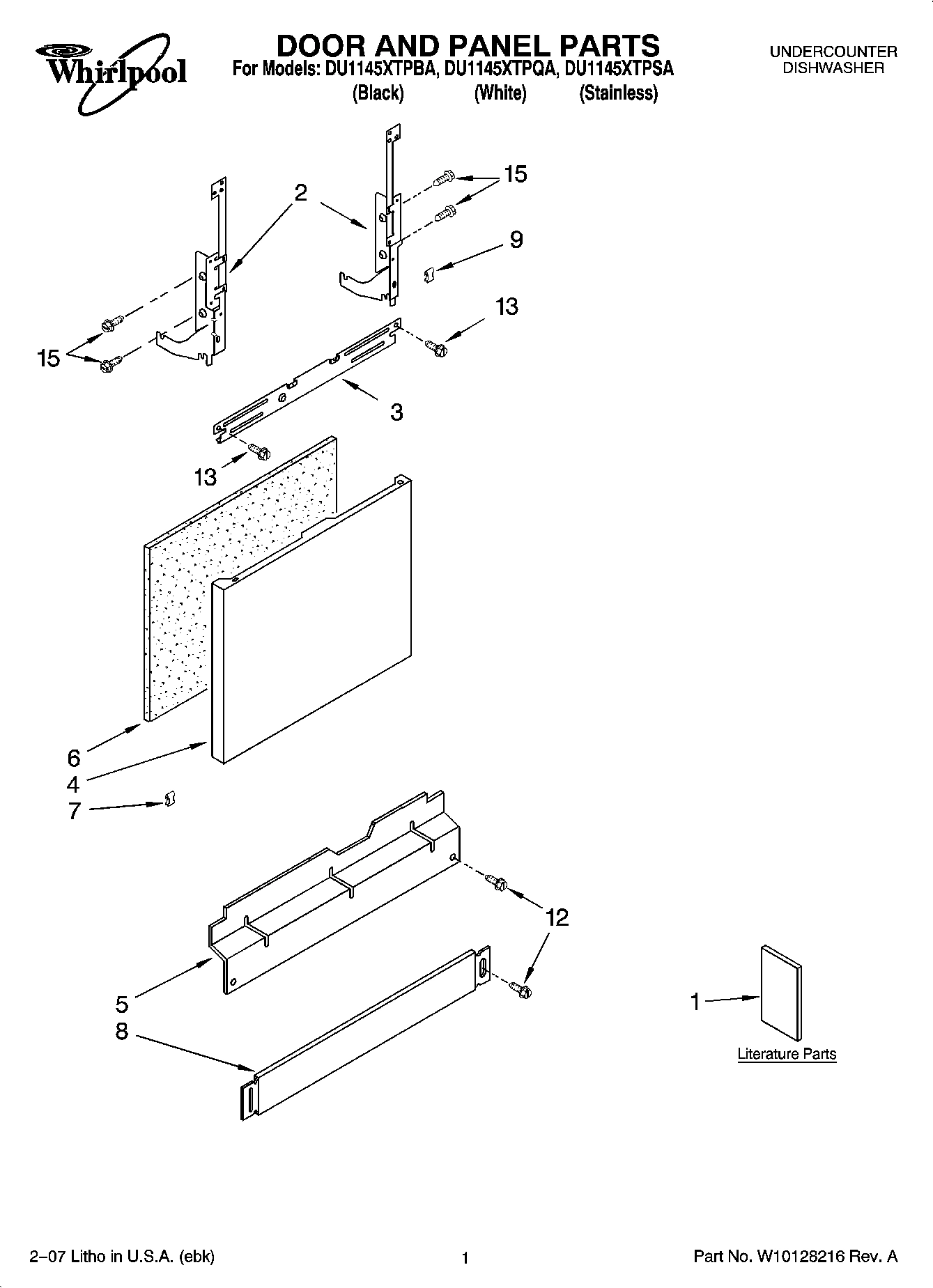 01 - DOOR AND PANEL PARTS