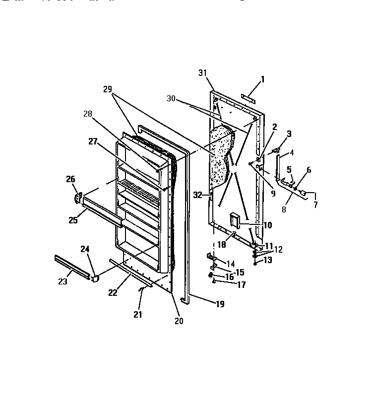 10 - FREEZER DOOR PANELS
