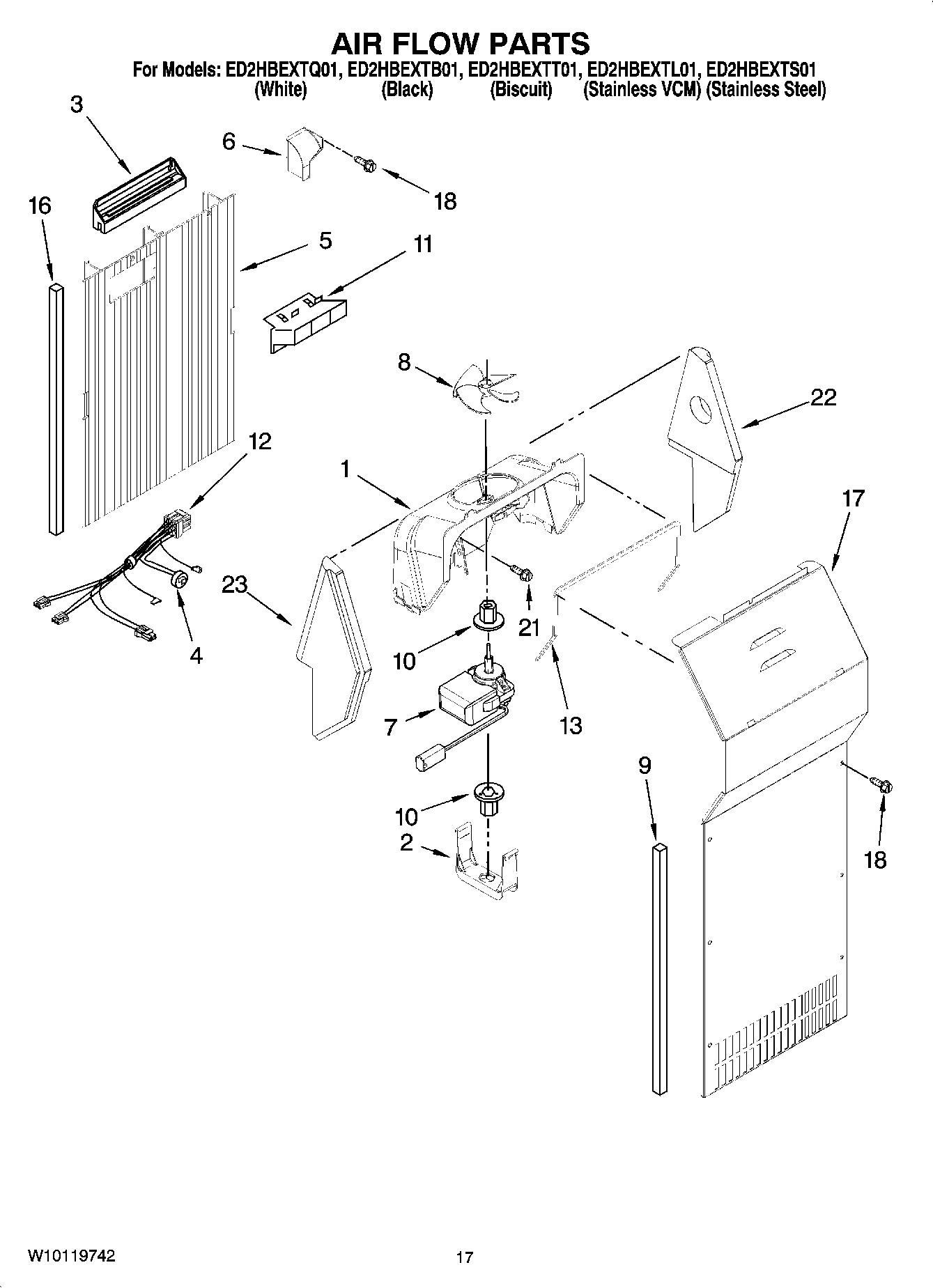 10 - AIR FLOW PARTS