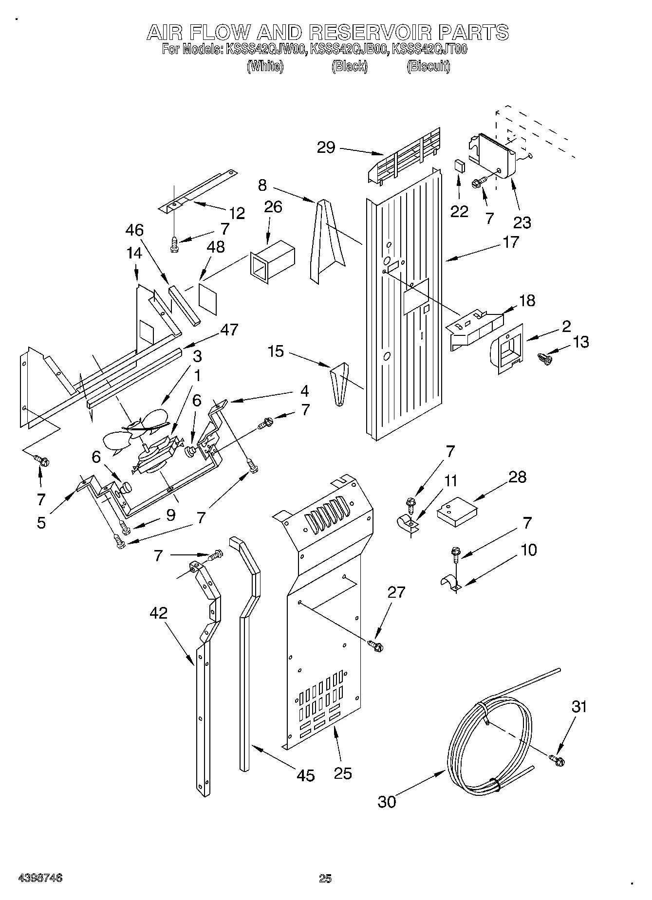 16 - AIR FLOW AND RESERVOIR