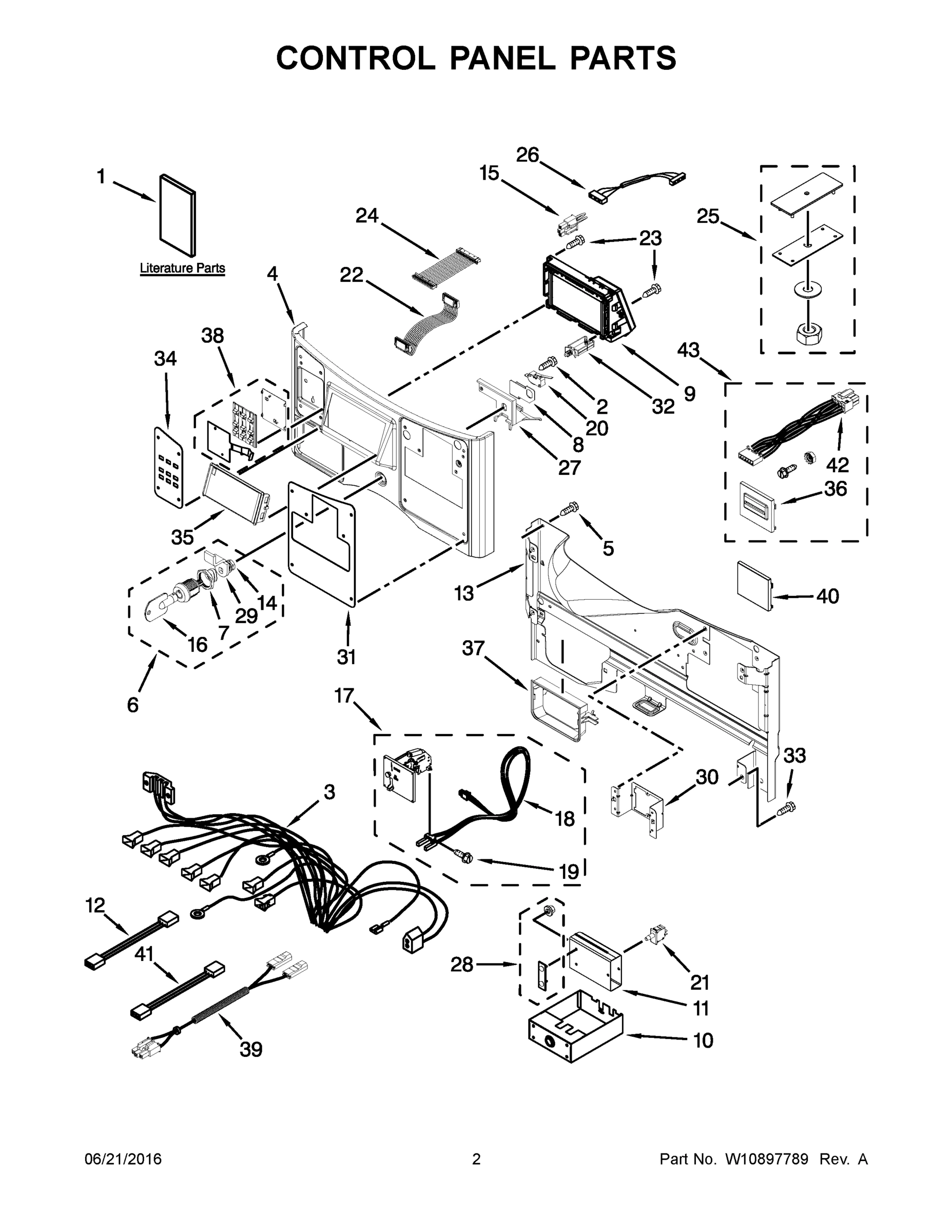 02 - CONTROL PANEL PARTS
