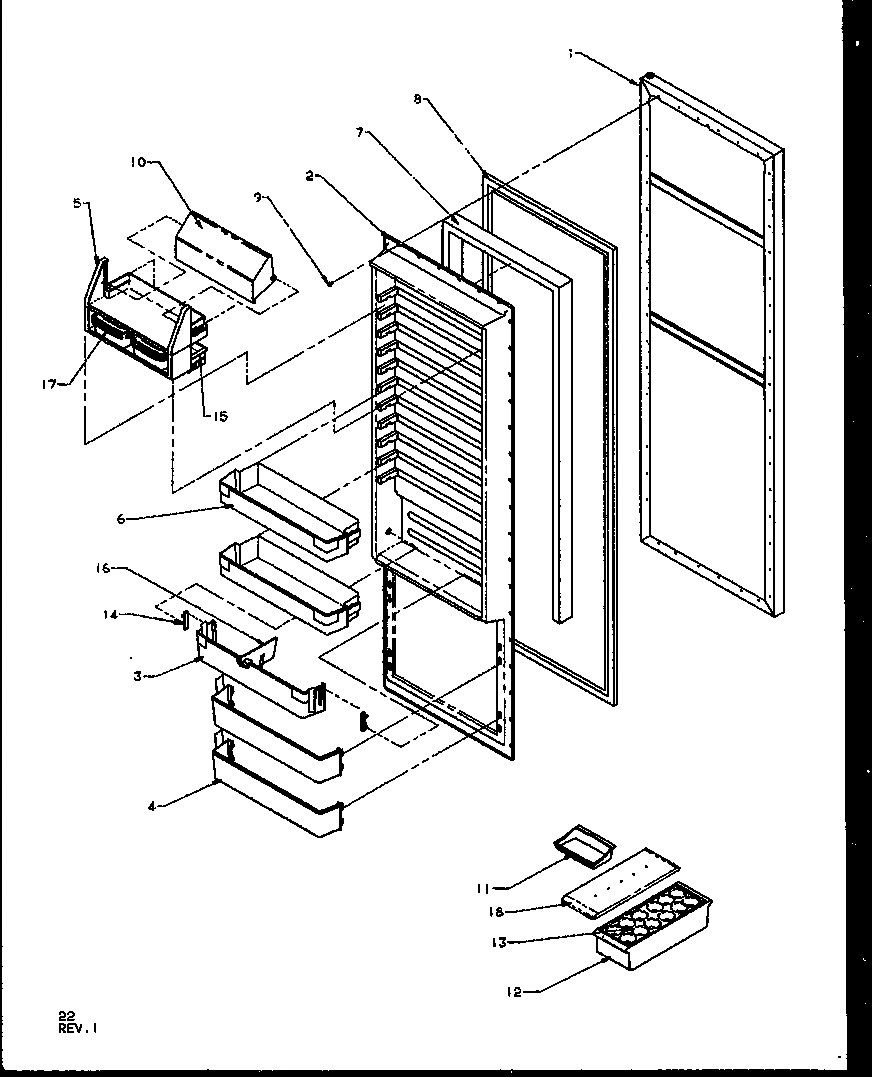 13 - REF DOOR