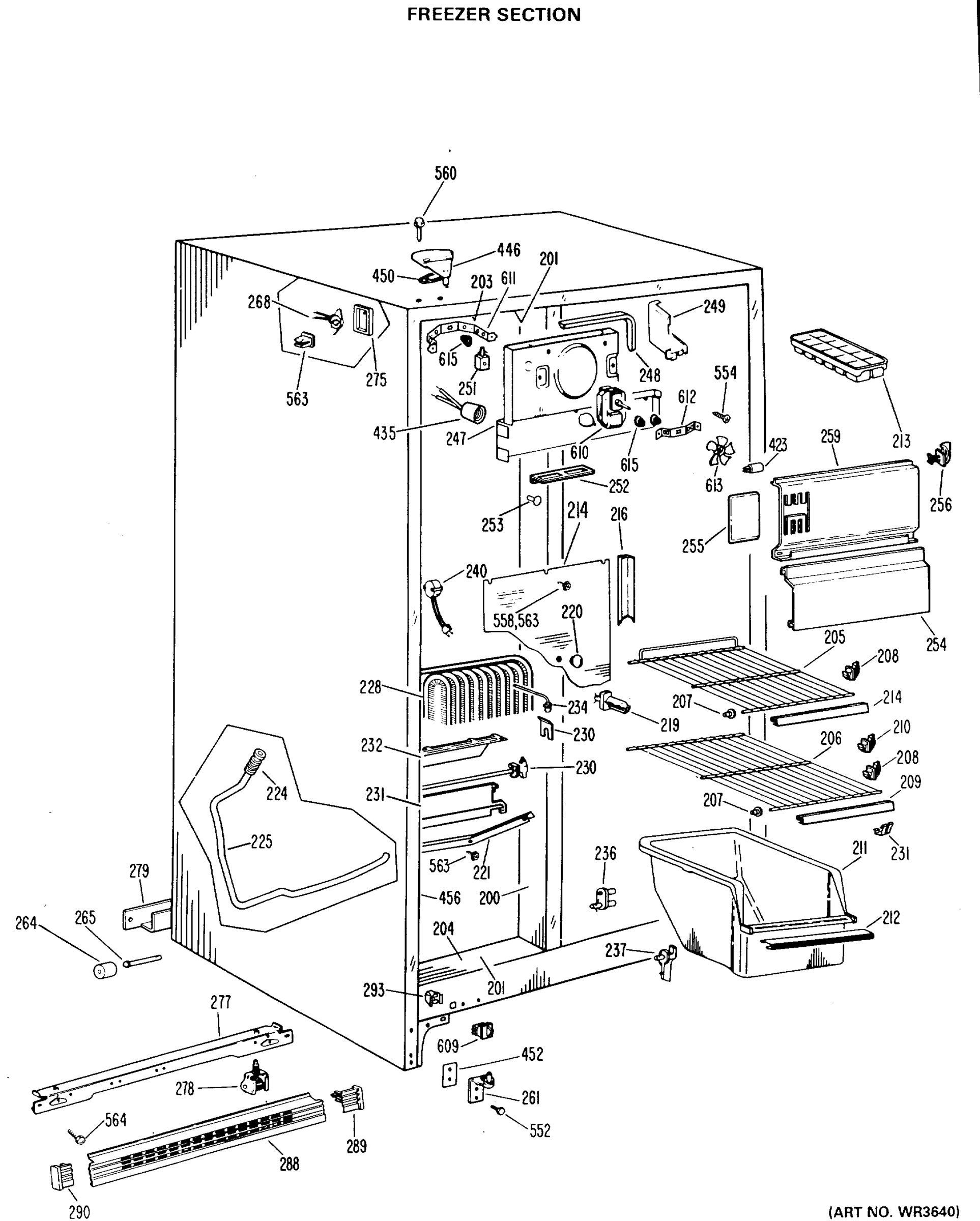 FREEZER SECTION