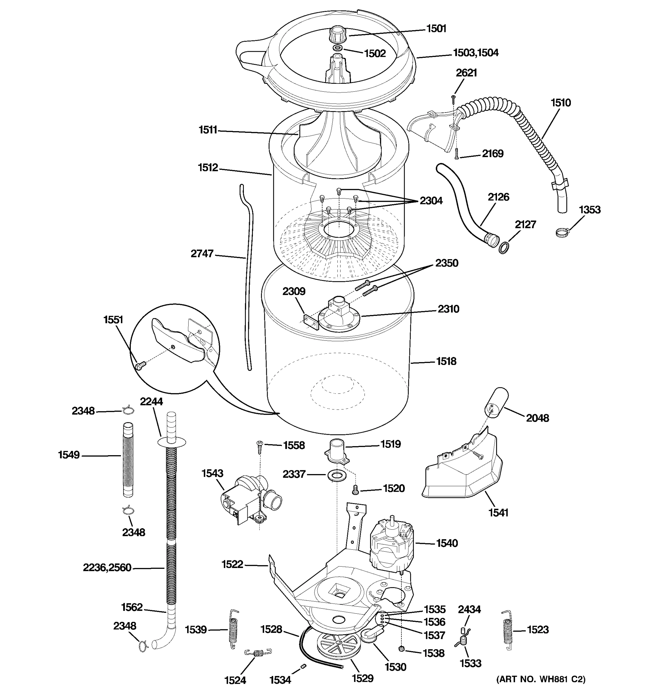 TUB & MOTOR