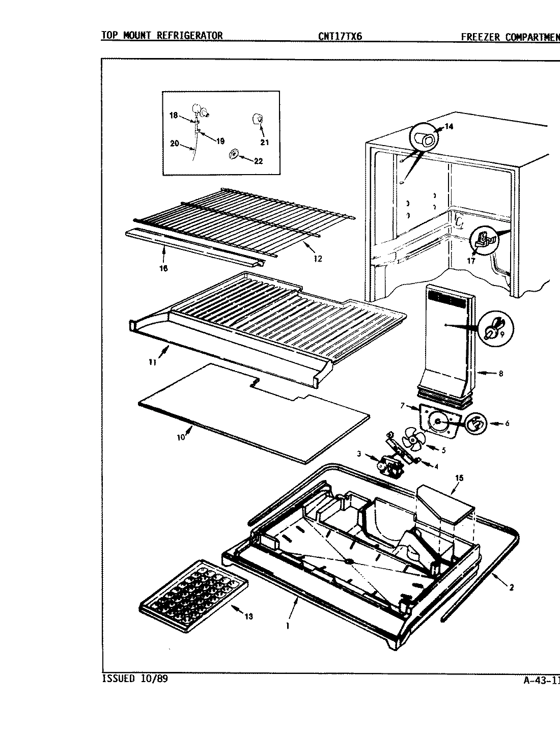 01 - FREEZER COMPARTMENT