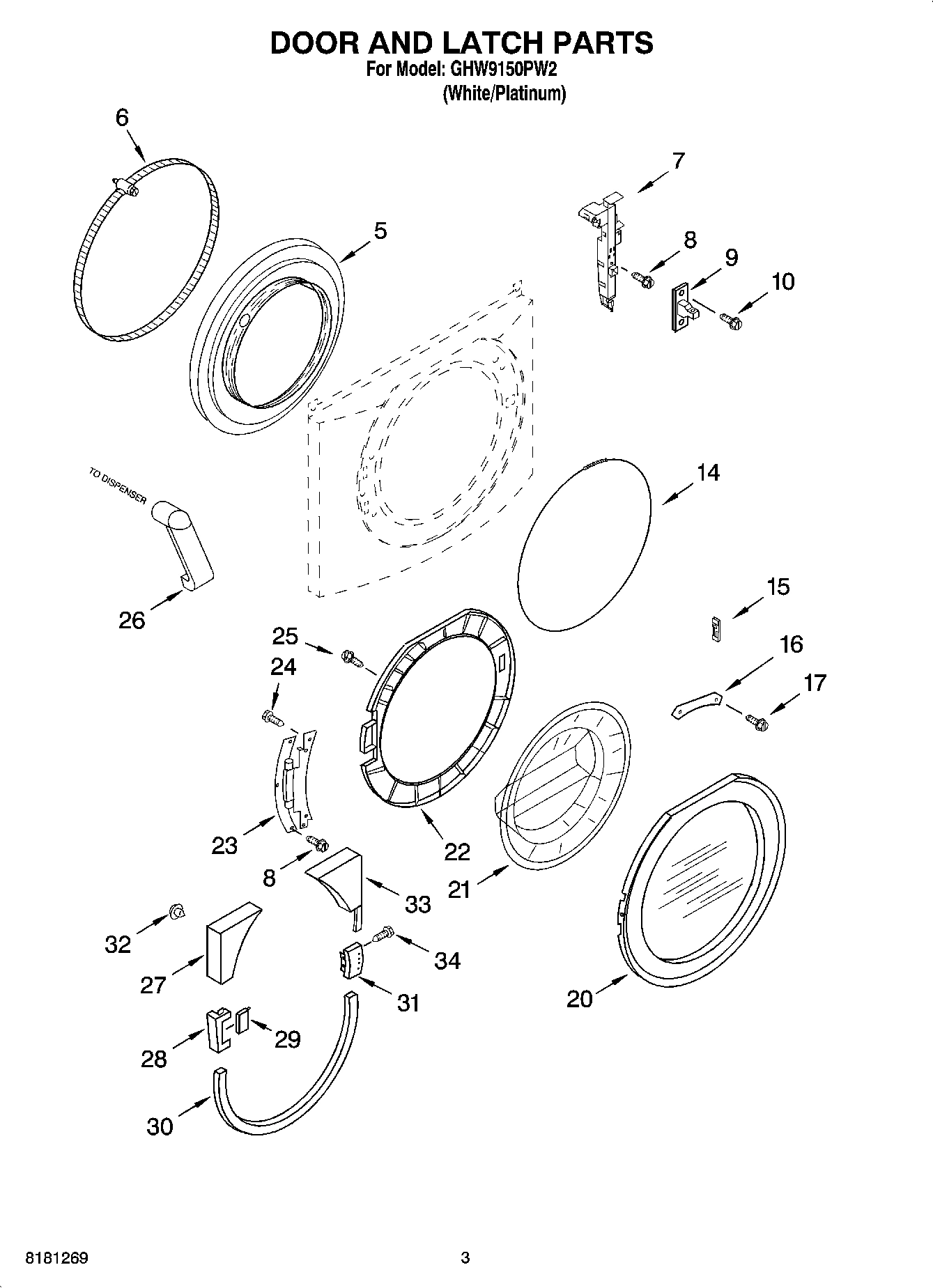 02 - DOOR AND LATCH PARTS
