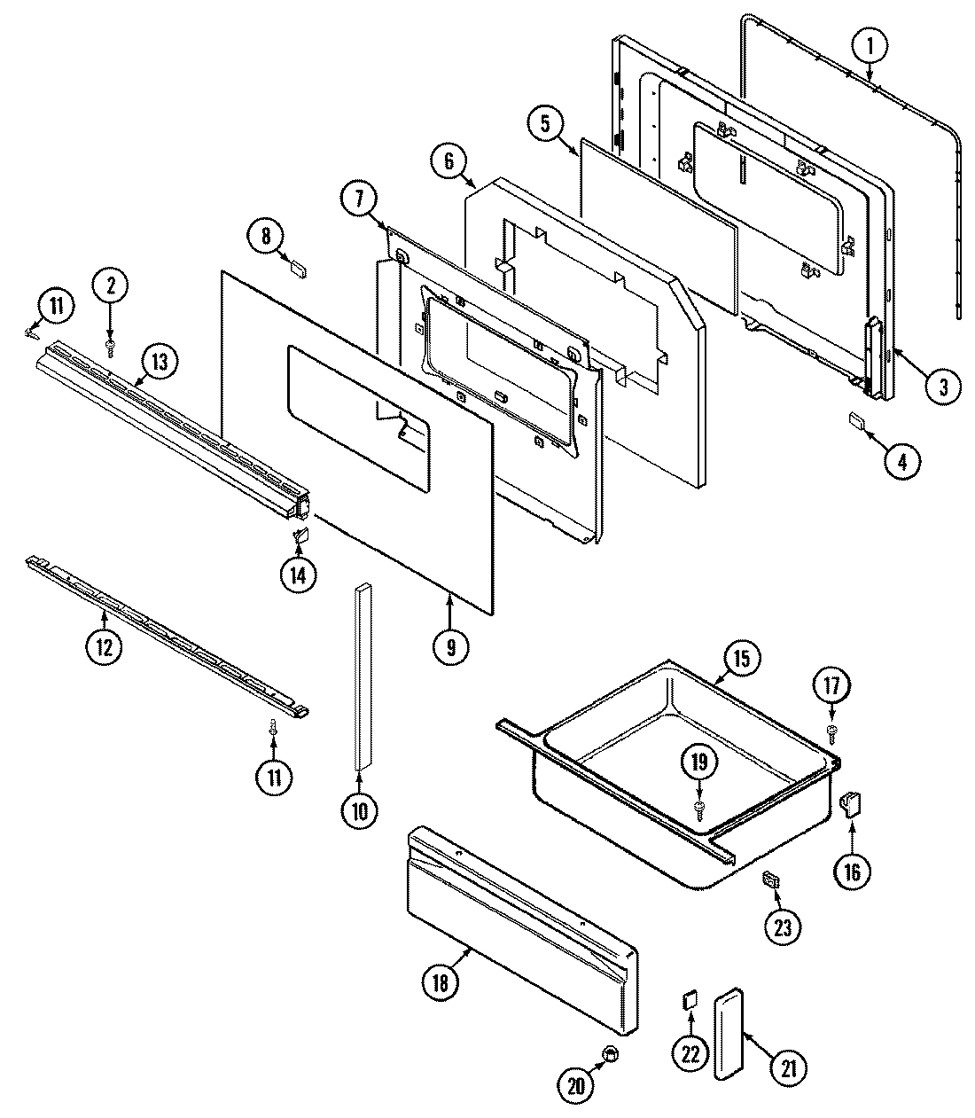 03 - DOOR/DRAWER (SER. PRE. 24)