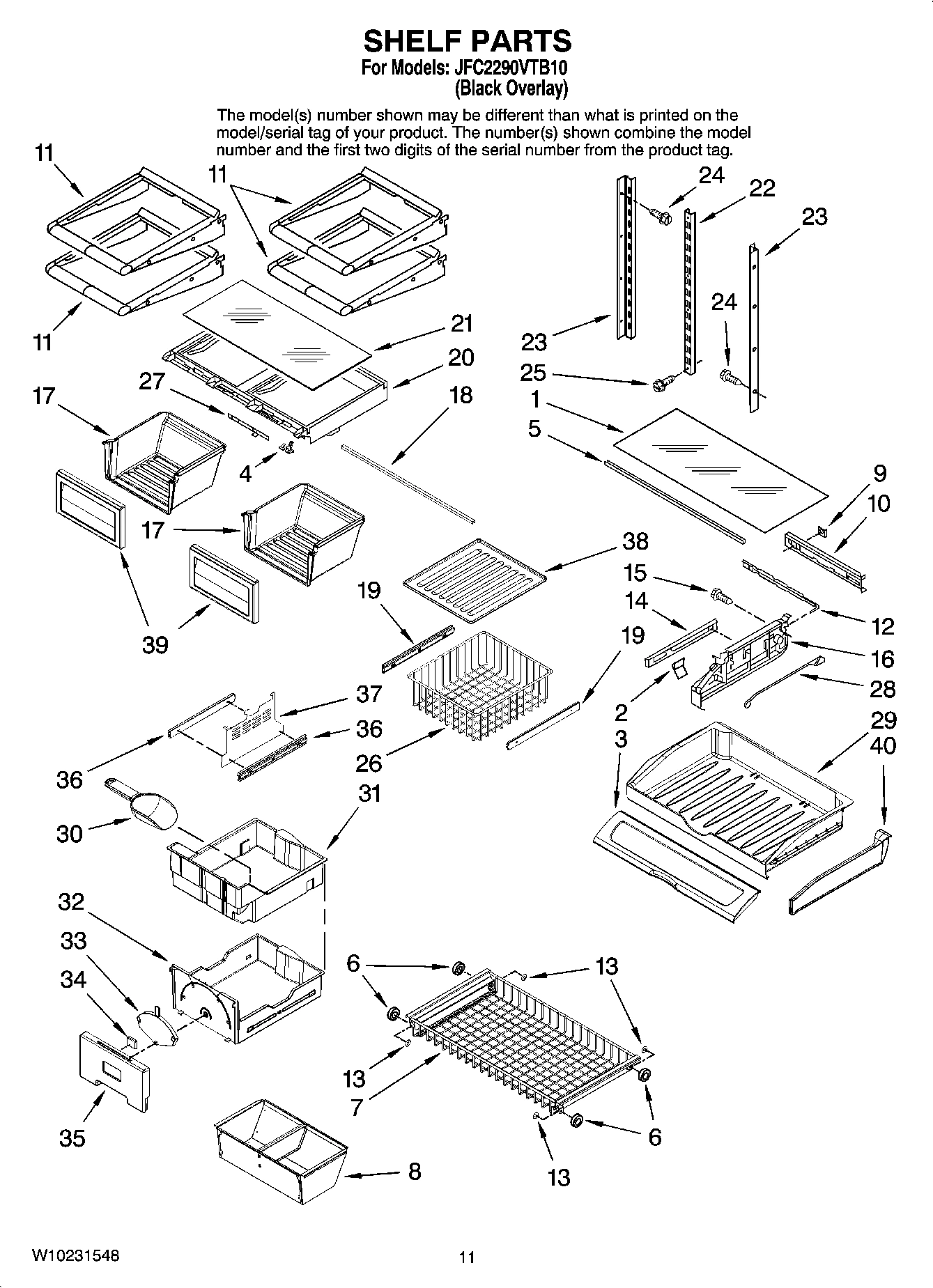 06 - SHELF PARTS