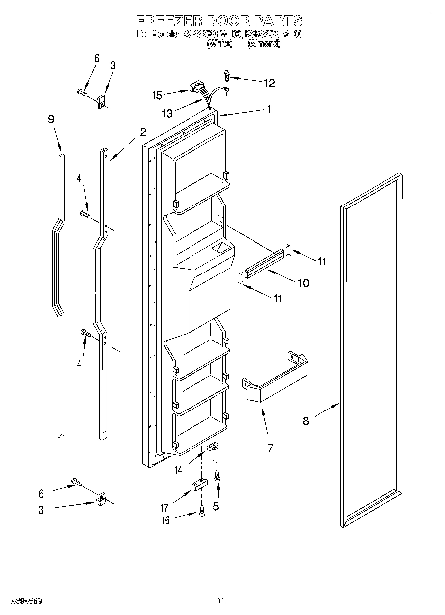 07 - FREEZER DOOR