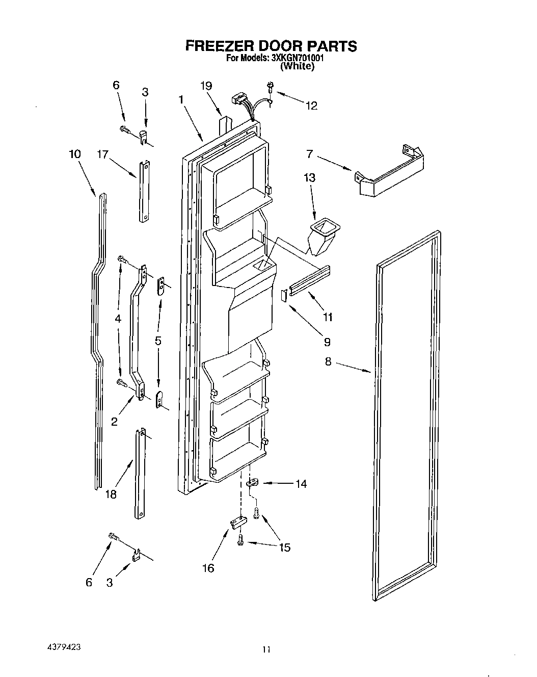 07 - FREEZER DOOR