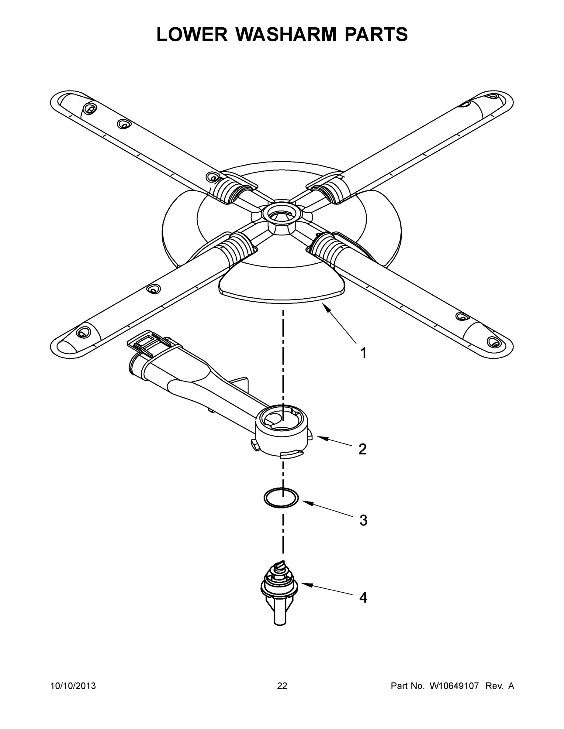 12 - LOWER WASHARM PARTS