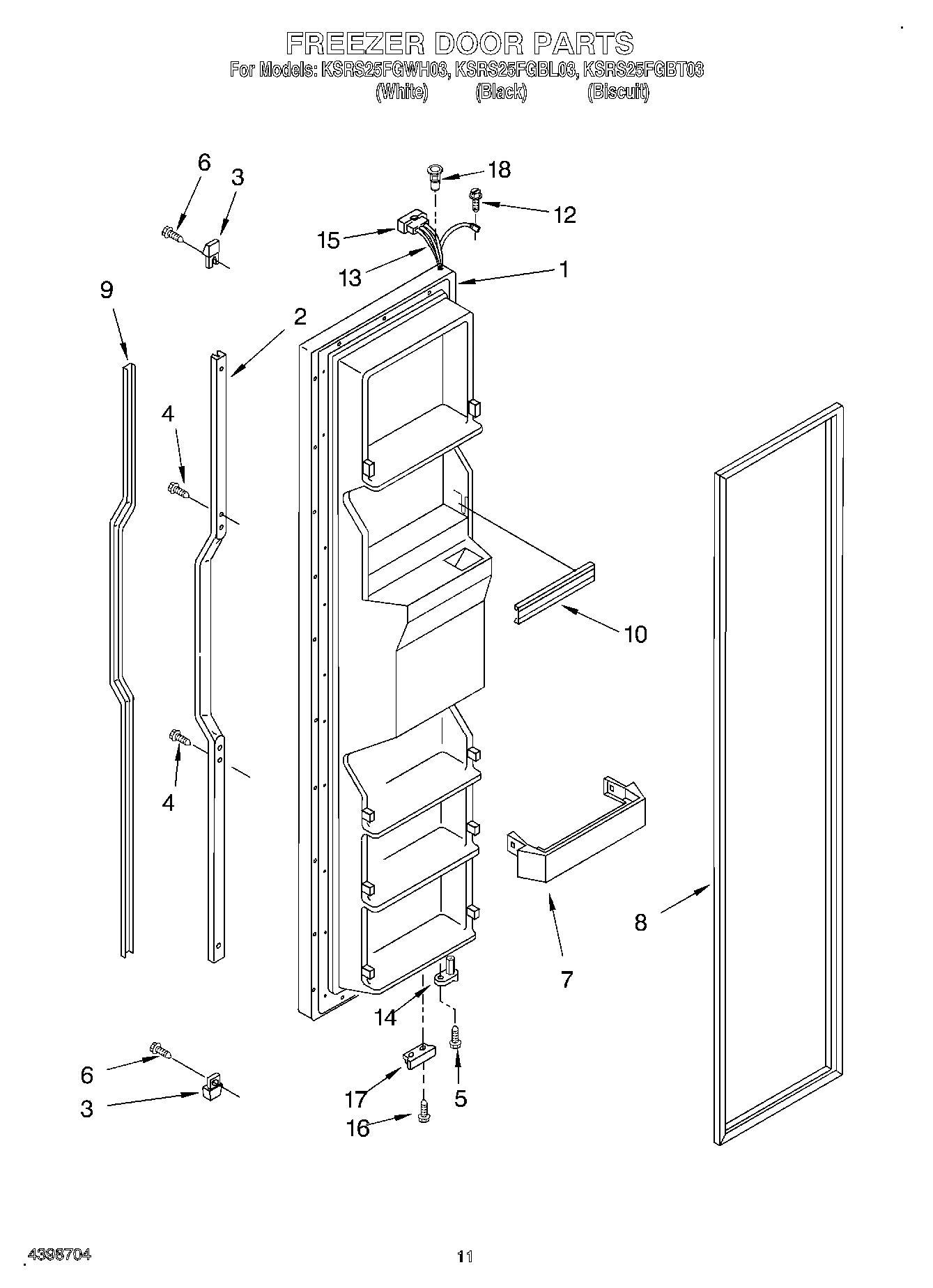 07 - FREEZER DOOR