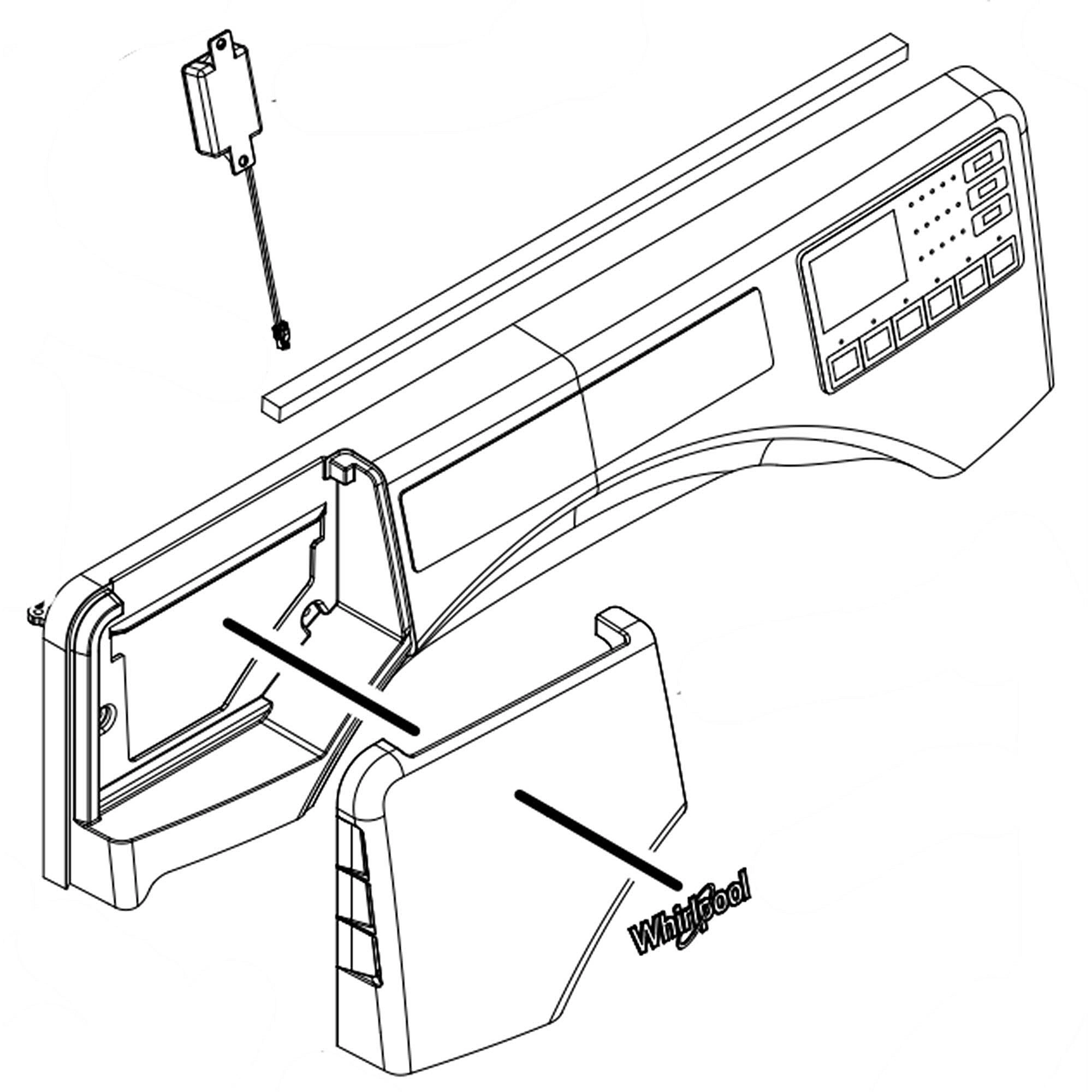 W11603844 Whirlpool Console + Core