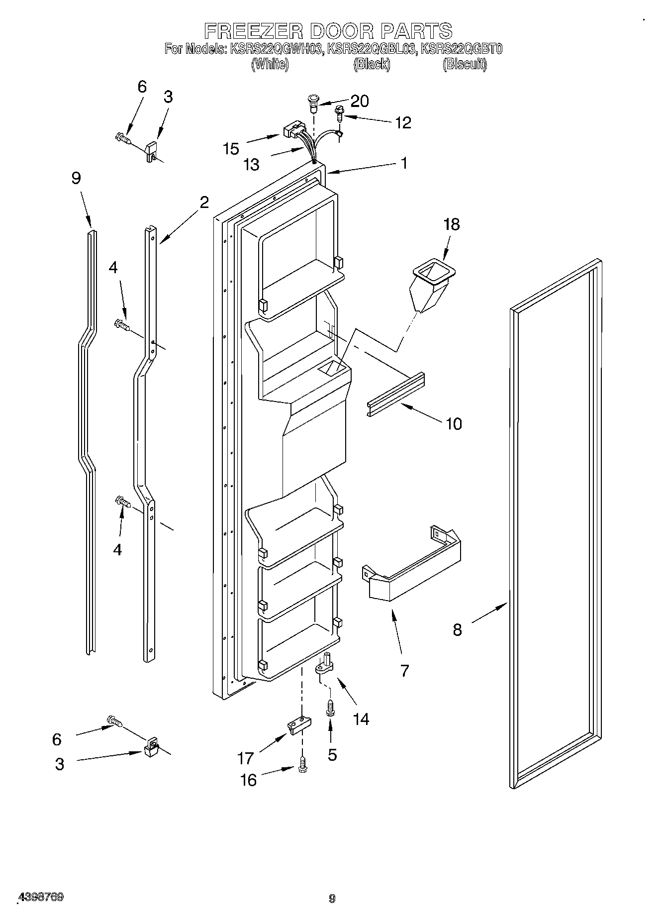 06 - FREEZER DOOR