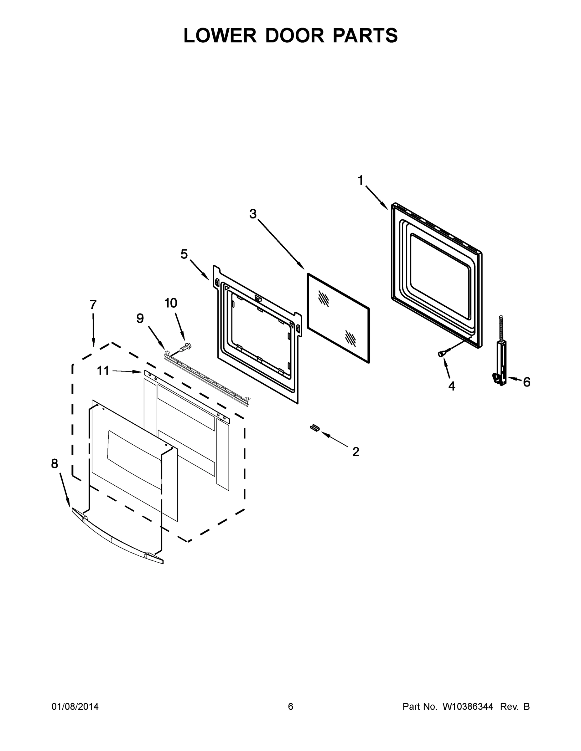 04 - LOWER DOOR PARTS