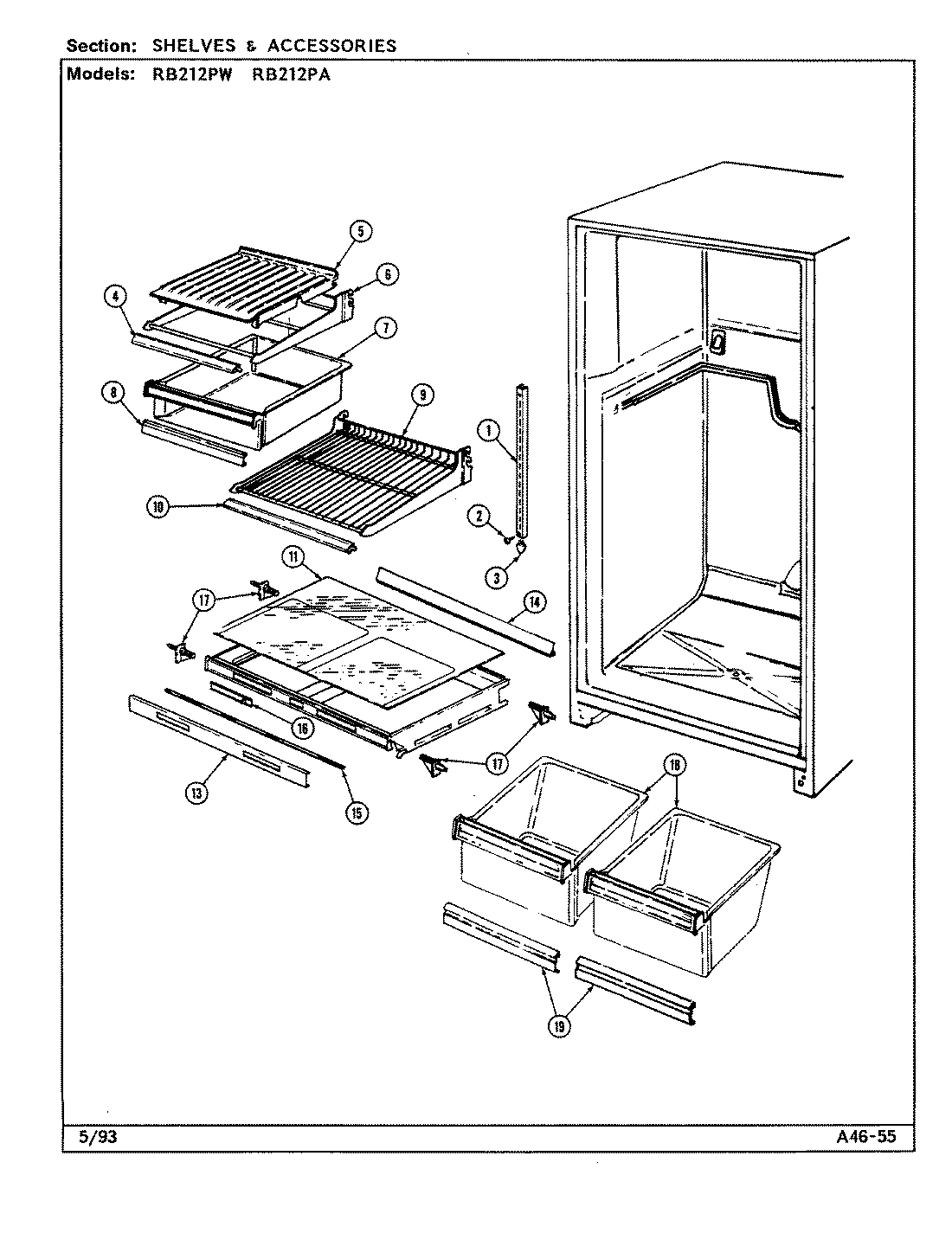 04 - SHELVES & ACCESSORIES