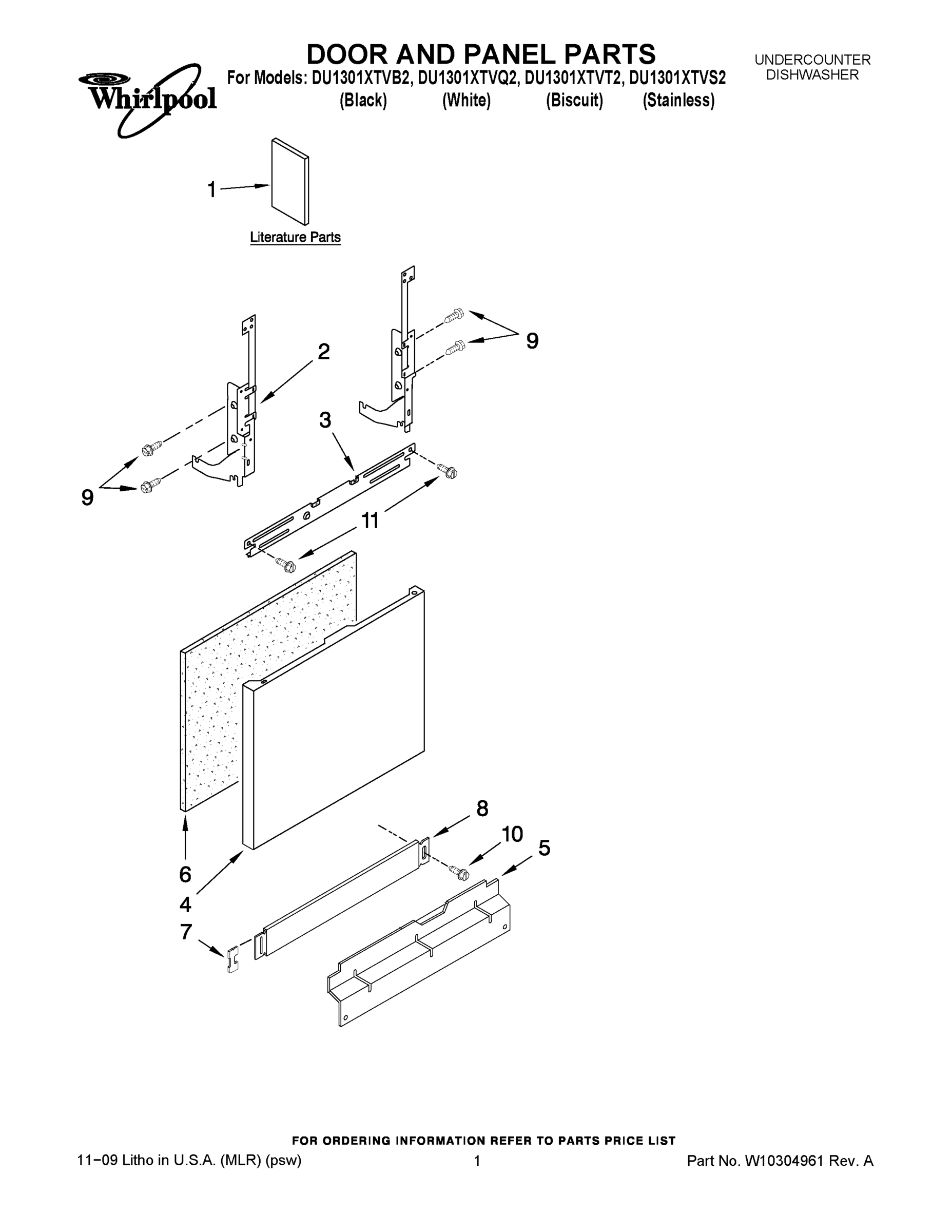 01 - DOOR AND PANEL PARTS