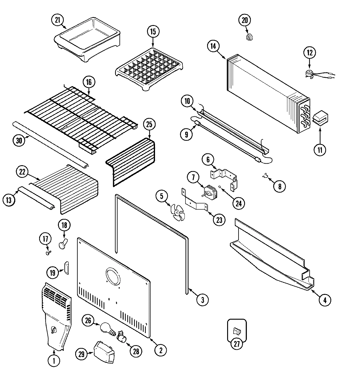03 - FREEZER COMPARTMENT