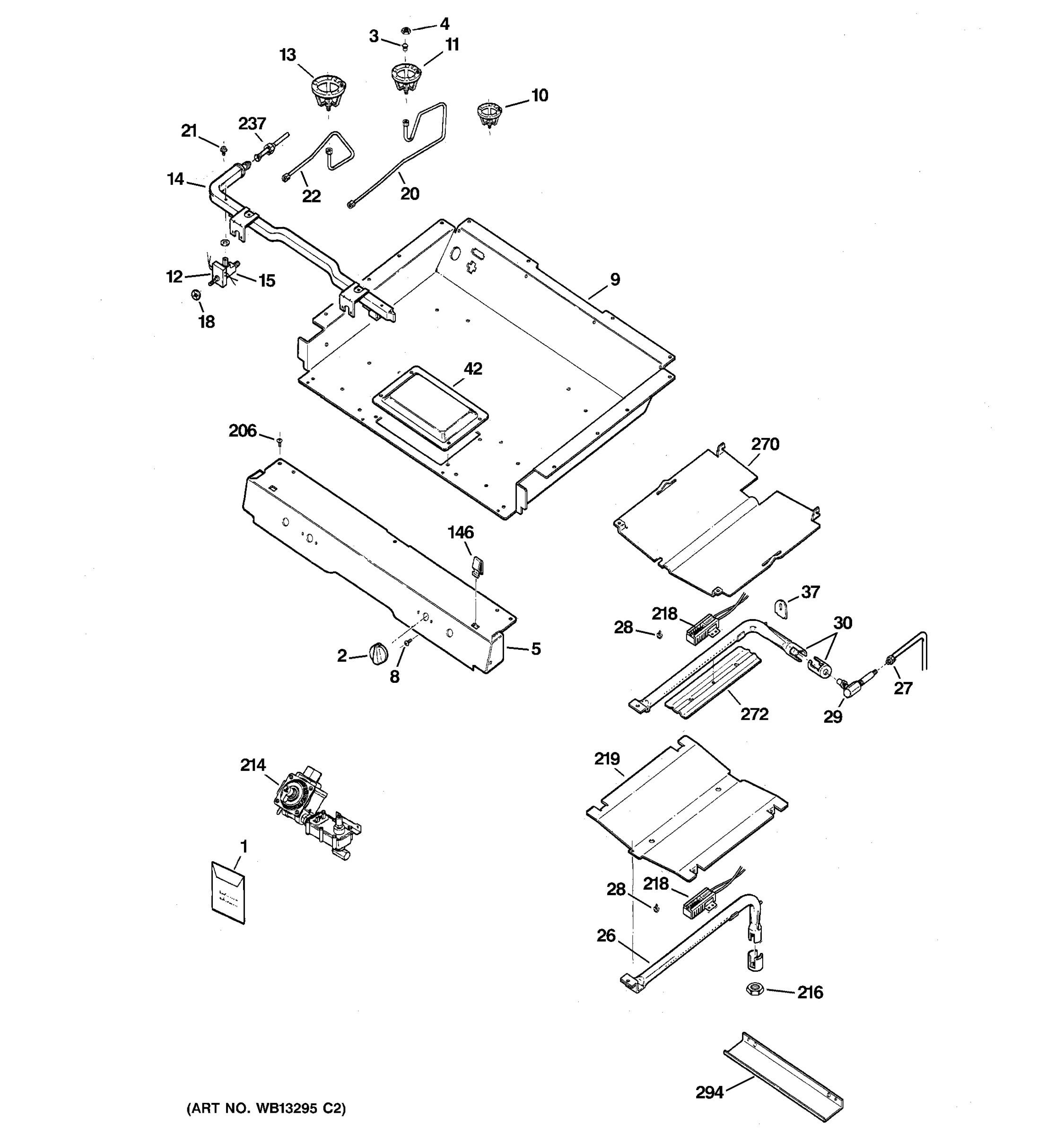 GAS & BURNER PARTS