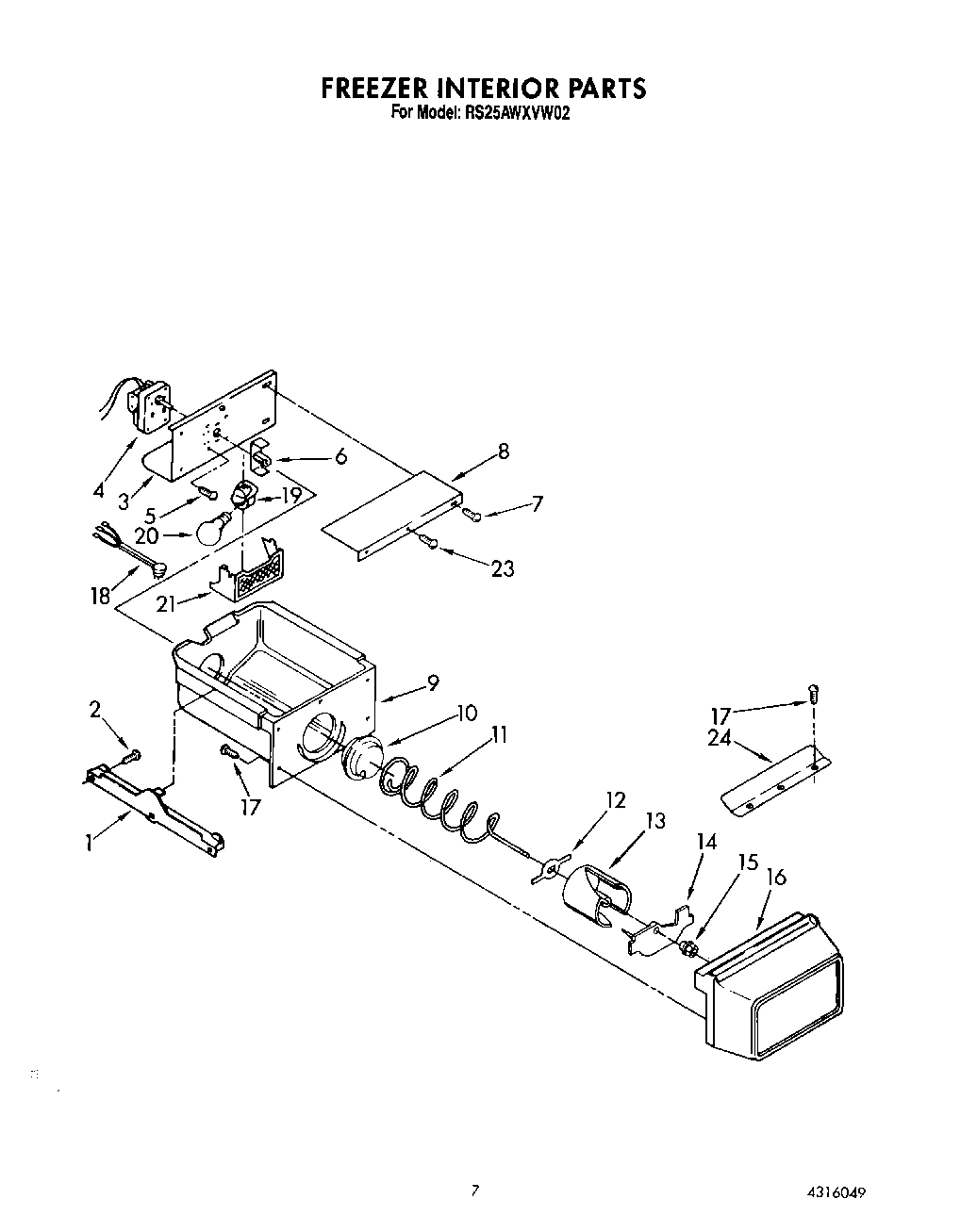 06 - FREEZER INTERIOR