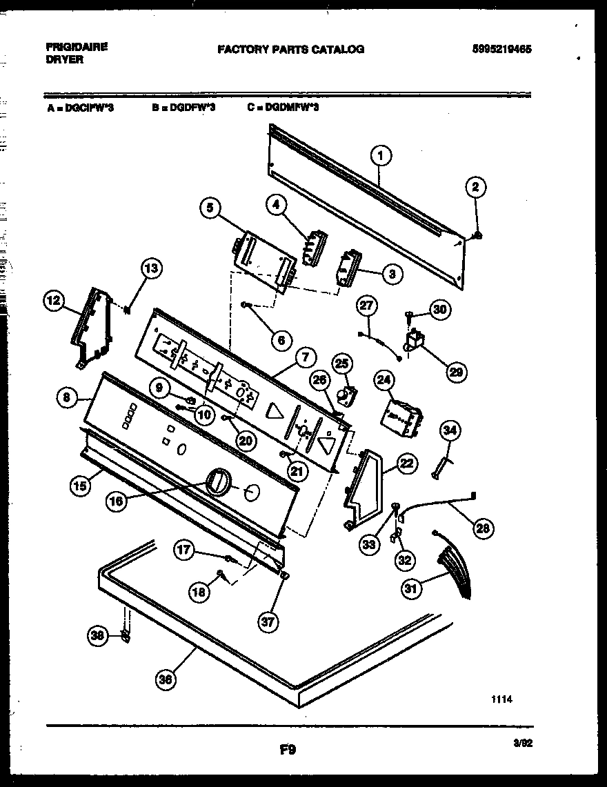 04 - CONSOLE AND CONTROL PARTS