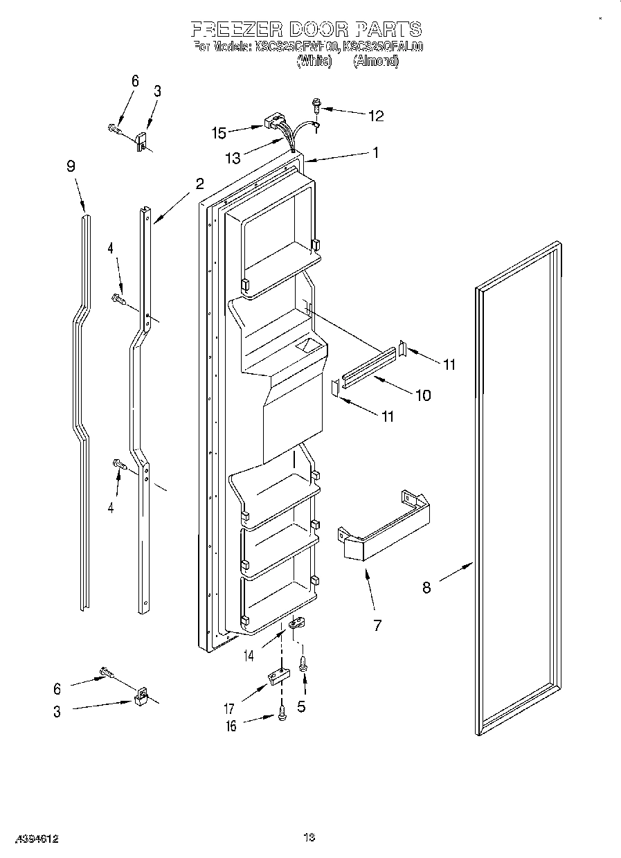 08 - FREEZER DOOR